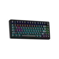 Клавіатура Aula F75 keycap KRGD Blue USB UA Black (6948391202846) - 3