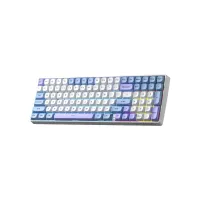 Клавиатура Aula S100pro RGB KRGD Red Switch Wireless/Bluetooth/Type-C UA White/Blue (6948391205762) - Изображение 2