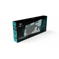 Клавіатура Aula F3287 Keycap KRGD Blue USB UA White/Grey (6948391240688) - 4