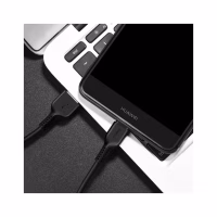 Дата кабель USB 2.0 AM to USB-C 1.0m 3A PVC X20 black HOCO (6957531068846) - Image 6