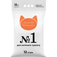 Наповнювач для туалету Super Cat №1 Деревний вбирний 3 кг (6967) - 1