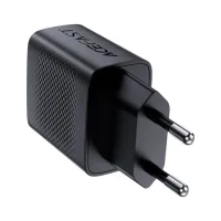 Зарядний пристрій Acefast USB-C 20W + Type-C cable A82 Fast Charger Black (6974316280057) - Зображення 2