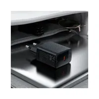 Зарядний пристрій Acefast USB-C 20W + Type-C cable A82 Fast Charger Black (6974316280057) - Зображення 7