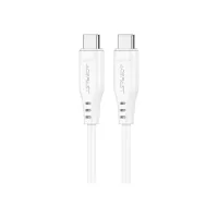 Дата кабель USB-C to USB-C 1.2m 3A TPE C3-03 White Acefast (6974316280859) - Изображение 1