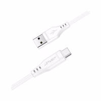 Дата кабель USB 2.0 AM to USB-C 1.2m 3.0A TPE White Acefast (6974316280873) - Image 2