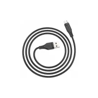 Дата кабель USB 2.0 AM to Micro 5P 1.2m 2.4A TPE C3-09 black Acefast (6974316280880) - 2