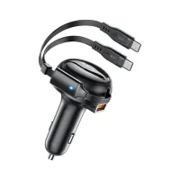 Зарядний пристрій Acefast 3xUSB 53W (2xUSB-C+USB-A) + cable USB-C 2in1 B13 (6974316282921) - 3