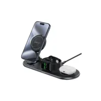 Зарядний пристрій Acefast Wireless QI 3in1 15W E19 Qi2 (6974316283096) - 4