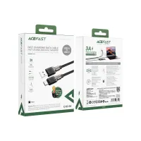 Дата кабель USB 2.0 AM to USB-C 1.2m 3.0A silicone braid Acefast (6974316283126) - Изображение 5
