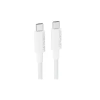 Дата кабель USB-C to USB-C 1.2m 3A white Acefast (6974316284253) - Зображення 1