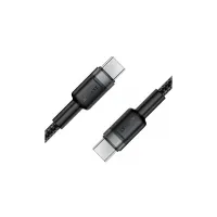 Дата кабель USB-C to USB-C 1.2m 60W black Acefast (6974316285137) - Изображение 2