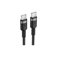 Дата кабель USB-C to USB-C 1.2m 60W black Acefast (6974316285137) - Изображение 1