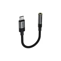 Переходник USB-C to 3.5mm F 0.15m DAC audio black Acefast (6974316285281) - Изображение 2