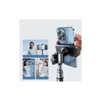 Штатив RTAKO RLD-001 1.7M Matte Carbon Steel Tripod Black (6975068278620) - Зображення 7