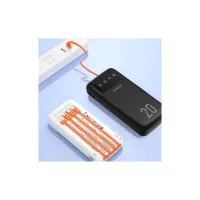 Батарея універсальна Dudao K6Pro+ 20000mAh 10W with USB-C/Lightning/MicroUSB/USB-A cables (6977196682409) - Зображення 3