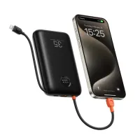 Батарея універсальна VEGER 30000mAh K3 35W PD QC3.0 black (6977525750137) - 3