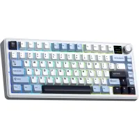 Клавіатура Aula F75 MAX Wireless/Bluetooth UA White/Blue (6978080501158) - 5