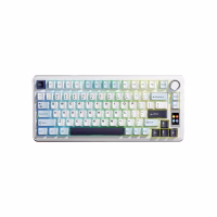 Клавіатура Aula S75 Pro Star Vector Switch Wireless/Bluetooth/USB UA White (6978080502148) - Image 1