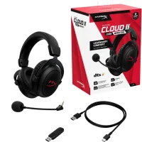 Навушники HyperX Cloud II Core Wireless Black (6Y2G8AA) - 7