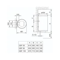 Бойлер TIKI GBF 80/UA (700097) - Зображення 2