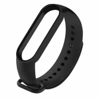 Ремінець до фітнес браслета BeCover Silicone для Xiaomi Mi Smart Band 5 Black (705062) - 2