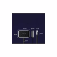 Переходник USB2.0 to HDMI+VGA (HDMI 1.4b 3D/4K*2K30Hz+VGA 1080P60Hz CM303) black Ugreen (70549) - Image 3