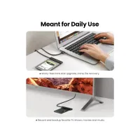 Перехідник USB 3.0 Type-А to SATA III (F) CM321 Ugreen (70609) - Зображення 5