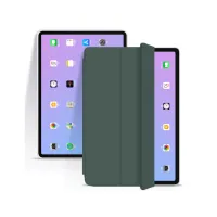 Чохол до планшета BeCover Tri Fold Soft TPU Apple iPad mini 6 2021 Dark Green (706721) - 4