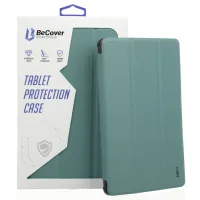 Чохол до планшета BeCover Tri Fold Soft TPU Apple iPad mini 6 2021 Dark Green (706721) - 1