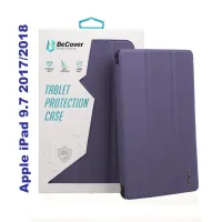 Чохол до планшета BeCover Tri Fold Soft TPU Silicone Apple iPad 9.7 2017/2018 A1822/A1823/A1893/A1954 Purple (706880) - 1