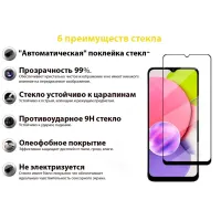 Скло захисне BeCover Samsung Galaxy A03 Core SM-A032/ A03 SM-A035 Black (707102) - 2