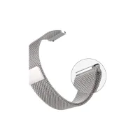 Ремінець до смарт-годинника BeCover Milanese Style для Samsung Galaxy (20mm)/Watch 5/ Watch 4.../Gear S2 Classic/Gear Sport Silver (707675) - 5