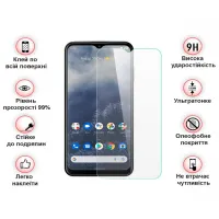 Скло захисне BeCover Nokia G60 5G 3D Crystal Clear Glass (708547) - 4