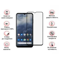 Скло захисне BeCover Nokia G60 5G Black (708548) - 4