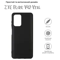 Чохол до мобільного телефона BeCover ZTE Blade V40 Vita Black (708654) - 4
