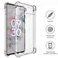 Чохол до мобільного телефона BeCover Anti-Shock Google Pixel 6A Clear (709336) - 5