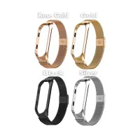 Ремінець до фітнес браслета BeCover Metal для Xiaomi Mi Smart Band 8 Black (709357) - 3