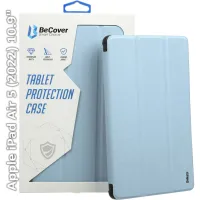 Чохол до планшета BeCover Tri Fold Hard Apple iPad Air 5 (2022) 10.9" Light Blue (709663) - 1