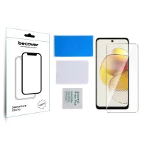 Скло захисне BeCover Motorola Moto G73 3D Crystal Clear Glass (709738) - 3
