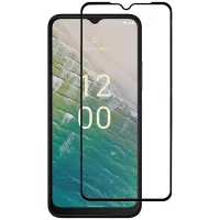 Скло захисне BeCover Nokia C32 Black (709739) - 2