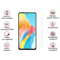 Скло захисне BeCover Oppo A98 5G 3D Crystal Clear Glass (709773) - 4