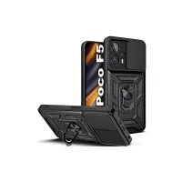 Чохол до мобільного телефона BeCover Military Poco F5 Black (709996) - 1