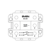 Вимикач Sven SE-201 white (7100085) - 5