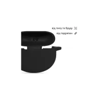 Чохол для навушників BeCover Silicon для Xiaomi Redmi Buds 4 Active Black (710176) - 3