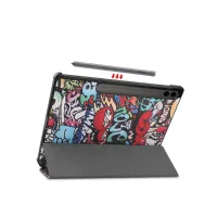 Чохол до планшета BeCover Smart Case Samsung Tab S9 Plus (SM-X810/SM-X816)/S9 FE Plus (SM-X610/SM-X616) 12.4" Graffiti (710377) - 5