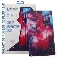 Чехол для планшета BeCover Smart Case Samsung Tab S9 Plus (SM-X810/SM-X816)/S9 FE Plus (SM-X610/SM-X616) 12.4" Space (710382) - Изображение 1