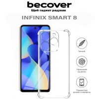 Чохол до мобільного телефона BeCover Anti-Shock Infinix Smart 8 (X6525) Clear (710604) - 6