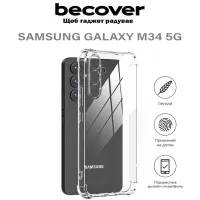 Чохол до мобільного телефона BeCover Anti-Shock Samsung Galaxy M34 5G SM-M346 Clear (710615) - 4
