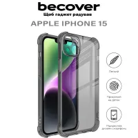 Чохол до мобільного телефона BeCover Anti-Shock Apple iPhone 15 Grey (710621) - 5