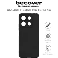 Чохол до мобільного телефона BeCover Xiaomi Redmi Note 13 4G Black (710646) - 5